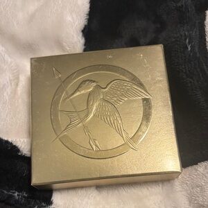 Storybook Cosmetics Gold Embossed Bird Box